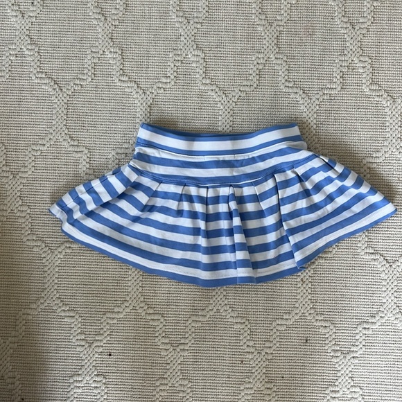 Classic Prep Childrenswear blue and white stripe skirt - Picture 2 of 4
